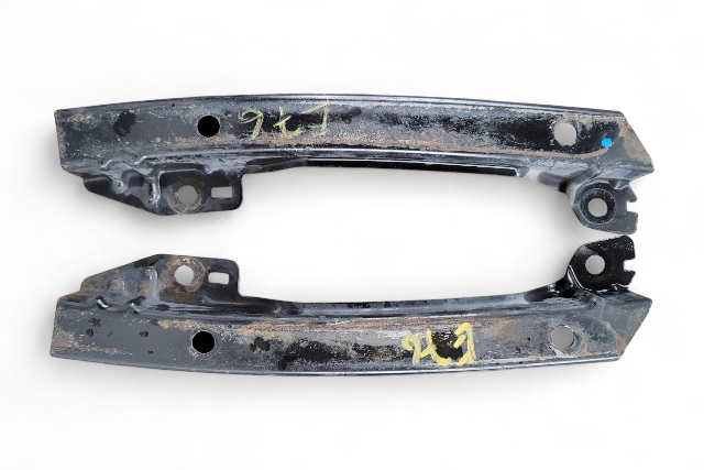 Honda Element 03-08 Bracket Headlight Bumper Beam Right/Left Set, 71143-SCV-A00, E076, OEM, 2003, 2004, 2005, 2006, 2007, 2008