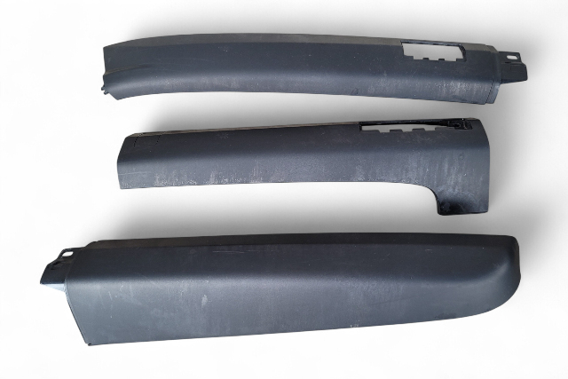 Honda Element 05-11 Roof Panel Molding Left/Driver Set(3) Black Textured 75220-SCV-A01ZC, E076, OEM, 2005, 2006, 2007, 2008, 2009, 2010, 2011