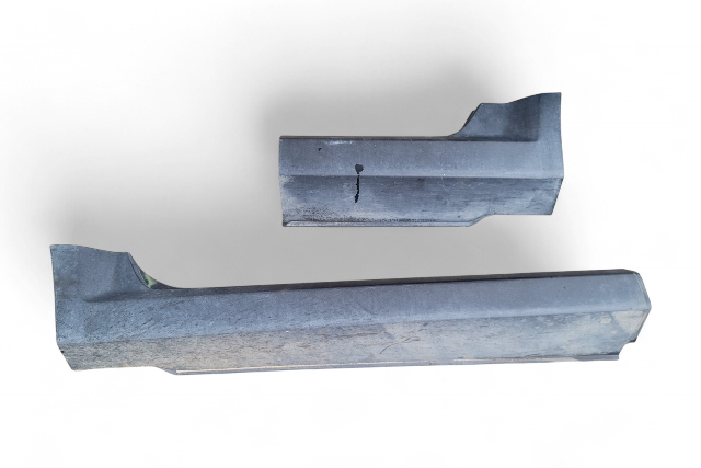 Honda Element 06-08 Rocker Panel Molding Left/Driver Front/Rear Black 71950-SCV-A01ZB, E076, OEM, 2006, 2007, 2008