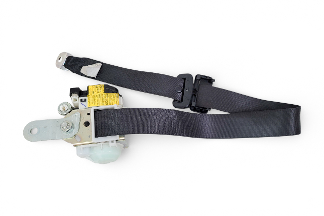 Lexus GS350 13-14 Rear Right Seat Belt Black, 73360-30530-C0, E077, OEM, 2013, 2014