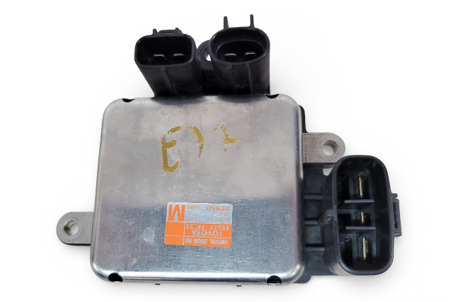 Lexus GS350 13-20 Cooling Fan Control Module 89257-30100, E077, OEM, 2013, 2014, 2015, 2016, 2017, 2018, 2019, 2020
