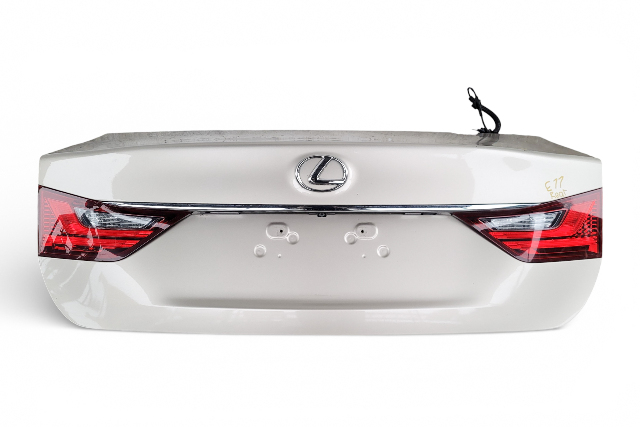 Lexus GS350 13-14 Trunk Deck lid Luggage Lid Metallic, 64401-30C70, E077, OEM, 2013, 2014