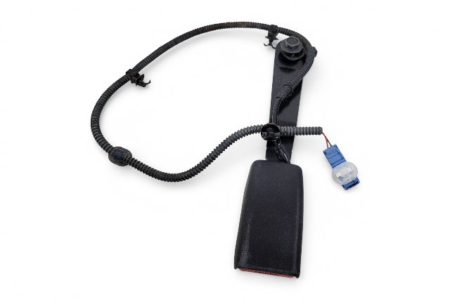 Honda CR-Z CRZ 11-16 Seat Seatbelt Buckle Front Left/Driver Black, 04816-SZT-A01ZA, E078, OEM, 2011, 2012, 2013, 2014, 2015, 2016