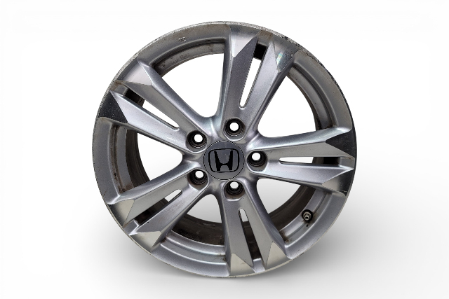 Honda CR-Z CRZ 11-12 Alloy Wheel 10 Spoke 16x6, #2, 42700-SZT-A91, E078, OEM, 2011, 2012