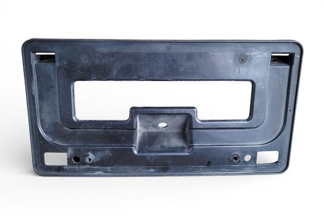 Honda CR-Z CRZ 11-12 License Plate Holder Base Bracket Plastic 71145-SZT-A01, E078, OEM, 2011, 2012