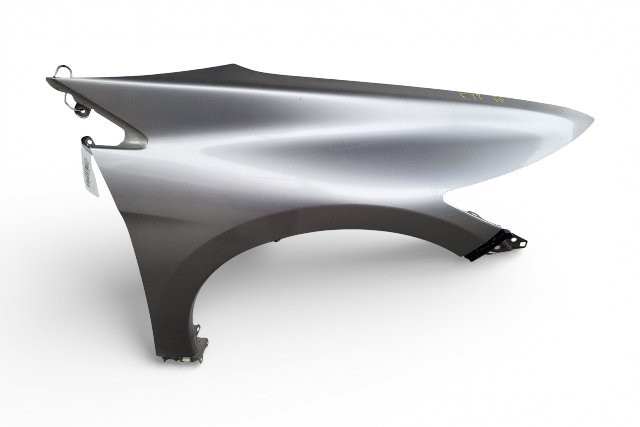 Honda CR-Z CRZ 11-16 Fender Panel, Front Right/Passenger Silver Metallic 60210-SZT-G90ZZ, E078, OEM, 2011, 2012, 2013, 2014, 2015, 2016