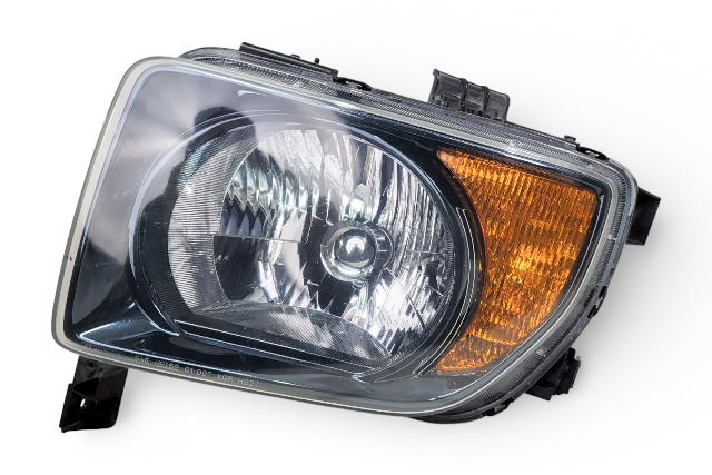 Honda Element 07-08 Headlight Head Light Lamp Left/Driver 33151-SCV-A21, E079, OEM, 2007, 2008