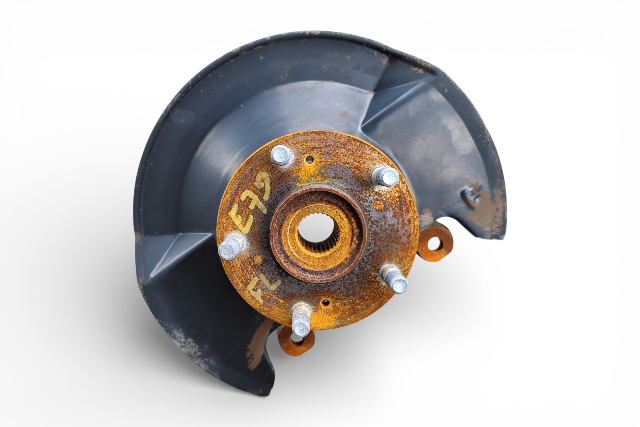 Honda Element 03-11 Knuckle Spindle Hub Front Left/Driver, 51215-SCV-000, E079, OEM, 2003, 2004, 2005, 2006, 2007, 2008, 2009, 2010, 2011