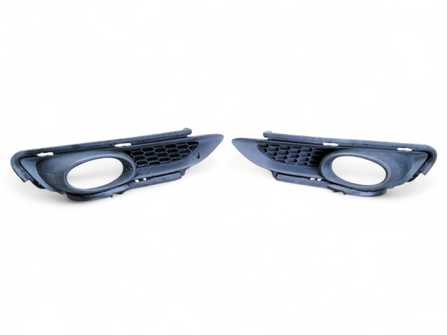 Honda CR-Z CRZ 11-12 Right/Left Fog Light Lamp Cover ONLY Set, 71107-SZT-G00, E035, OEM, 2011, 2012
