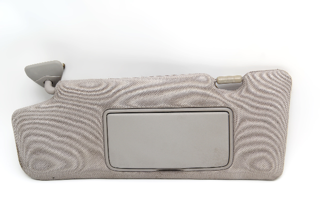 Nissan 350Z 04-05 Sun Visor Sunvisor Left Driver Side Gray Cloth, OEM, 2004, 2005