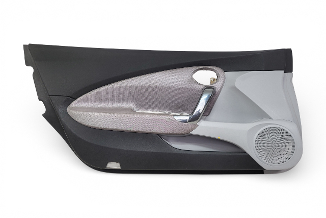 Honda CR-Z CRZ 11-12 Front Door Panel Lining Left/Passenger Black/Gray, 83550-SZT-A12ZA, F001, OEM, 2011, 2012