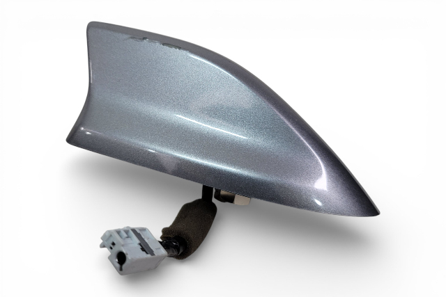 Honda CR-Z CRZ 11-12 Roof XM Radio Antenna Base Silver, 39150-SZT-G01ZD, F001, OEM, 2011, 2012