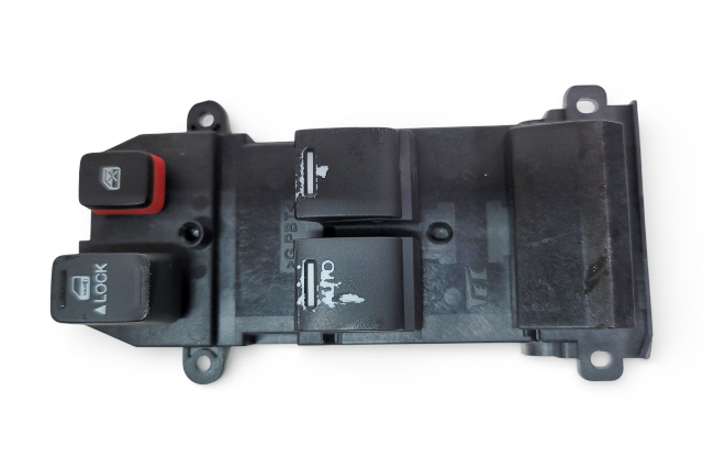 Honda CR-Z CRZ 11-16 Master Window Switch Left/Driver, 35750-SZT-G21, F001, OEM, 2011, 2012, 2013, 2014, 2015, 2016