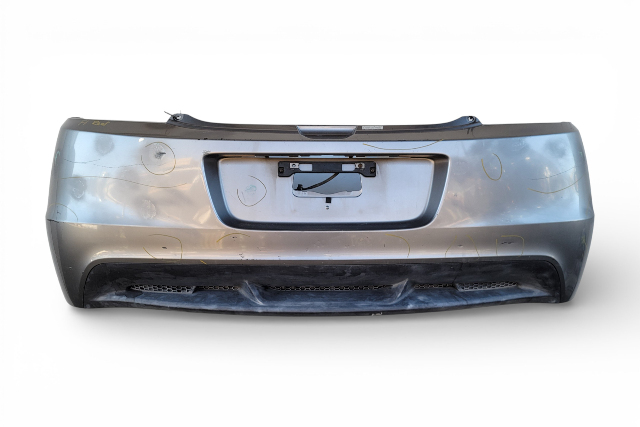 Honda CR-Z CRZ 11-12 Rear Bumper Cover Assembly Metallic, 04715-SZT-A90ZZ, F001, OEM, 2011, 2012