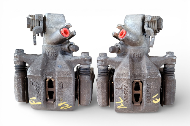 Honda CR-Z CRZ 11-15 Brake Caliper Rear Right/Left Set, 43019-SZT-G01, 43018-SZT-G01, F001, OEM, 2011, 2012, 2013, 2014, 2015