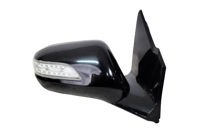 Acura MDX 10-13 Right/Passenger Side View Mirror Crystal Black, 76200-STX-A12ZC, F003, OEM, 2010, 2011, 2012, 2013