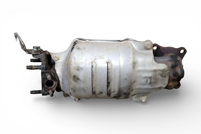 Acura MDX 10-13 Front Exhaust Manifold Assembly, 18190-RYE-A10, F003, OEM, 2010, 2011, 2012, 2013