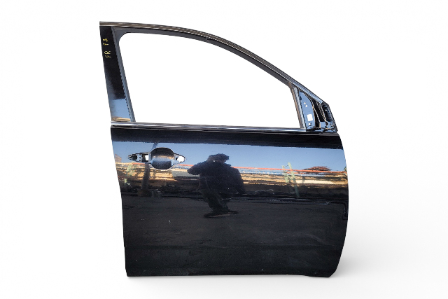 Acura MDX 07-13 Front Right/Passenger Side Door Black, 67010-STX-A90ZZ, F003, OEM, 2007, 2008, 2009, 2010, 2011, 2012, 2013