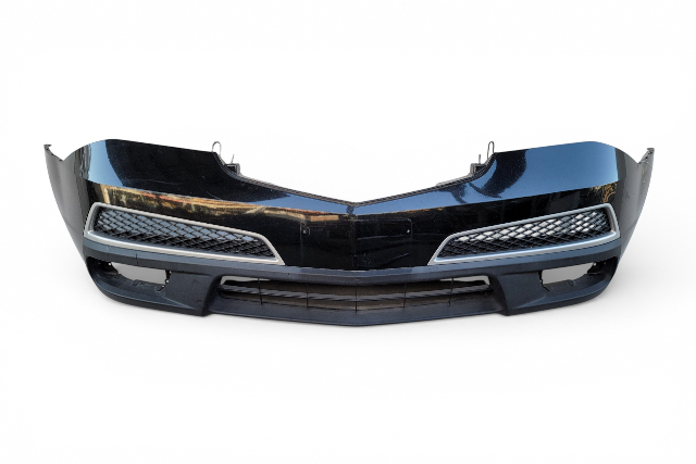 Acura MDX 10-13 Front Bumper Cover Face Black, 04711-STX-A92ZZ, F003, OEM, 2010, 2011, 2012, 2013