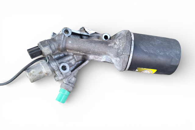 Acura MDX 10-13 Engine Spool Valve Oil Filter Holder Solenoid Housing 15811-RYE-A11, F003, OEM, 2010, 2011, 2012, 2013