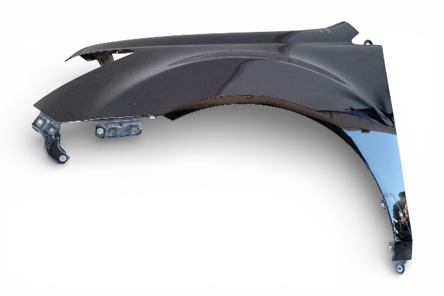 Acura MDX 07-13 Fender Assembly, Left Driver Side Black, 60260-STX-A90ZZ, F003, OEM, 2007, 2008, 2009, 2010, 2011, 2012, 2013