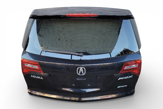 Acura MDX 07-13 Tail Gate Tailgate Trunk Deck Lid, Black, 68100-STX-A83ZZ, F003, OEM, 2007, 2008, 2009, 2010, 2011, 2012, 2013