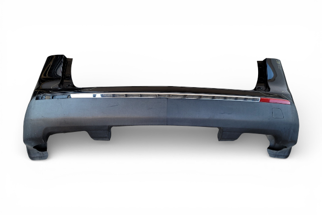 Acura MDX 10-13 Rear Bumper Face Cover, Pearl Black, 04715-STX-A92ZZ, F003, OEM, 2010, 2011, 2012, 2013