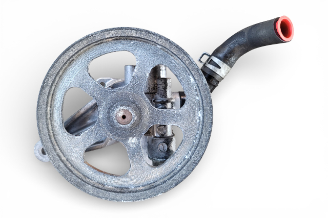 Acura MDX 07-13 Power Steering Pump W/ Pulley 56110-RYE-A05, F003, OEM, 2007, 2008, 2009, 2010, 2011, 2012, 2013