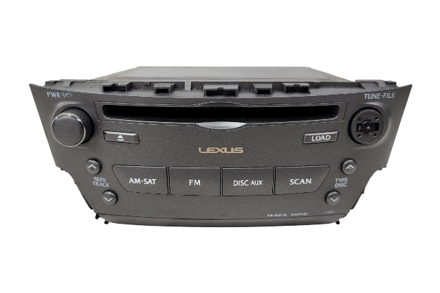 Lexus IS250 06-09 Radio CD Cassette Player 86120-53320, F004, OEM, 2006, 2007, 2008, 2009