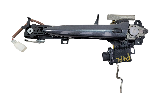 Lexus IS250 06-12 Outside Exterior Door Handle Front Left/Driver Dark Grey, 69220-53040-B0, F004, OEM, 2006, 2007, 2008, 2009, 2010, 2011, 2012