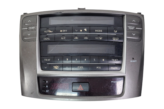 Lexus IS250 06-09 Climate Control A/C Heater Temperature Unit 84010-53081, F004, OEM, 2006, 2007, 2008, 2009
