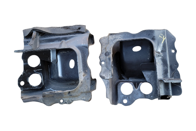 Lexus IS250 06-13 Rear Right/Left Reinforcement Bracket Set 52108-53010, F004, OEM, 2006, 2007, 2008, 2009, 2010, 2011, 2012, 2013