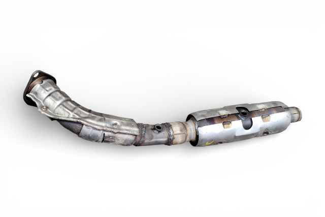 Honda Element 04-11 Exhaust Muffler Pipe w/Flex Muffler Pipe Converter 18160-PZD-S00, F005, OEM, 2004, 2005, 2006, 2007, 2008, 2009, 2010, 2011