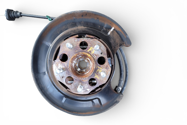 Honda Element 07-10 SC Knuckle Spindle Hub Rear Right/Passenger 52210-SCV-A90, F005, OEM, 2007, 2008, 2009, 2010