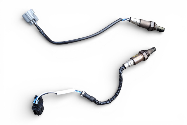 Honda Element 03-11 Oxygen O2 Sensor Front/Rear Pre/Post Cat Set of 2, F005, OEM, 2003, 2004, 2005, 2006, 2007, 2008, 2009, 2010, 2011