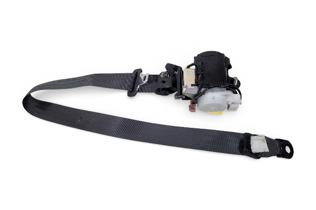 Acura TL 07-08 Type-S Seat Belt Front Left/Driver Side, Black, 04818-SEP-A12ZE, F006, OEM, 2007, 2008