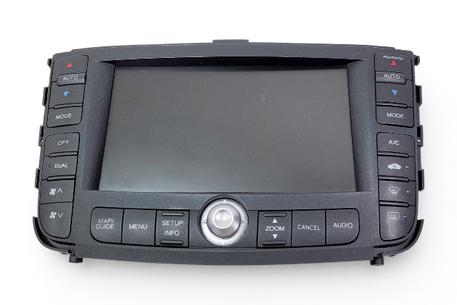Acura TL 07-08 Type-S Navigation Display Climate Control, Tuner, 39050-SEP-A62, F006, OEM, 2007, 2008
