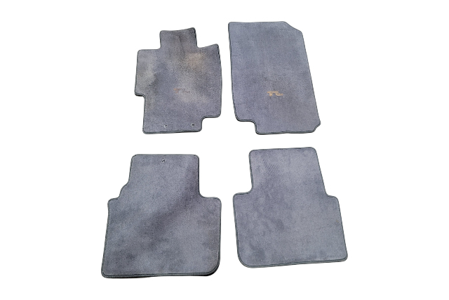 2007-2008 Acura TL Interior Carpet 4 Piece Floor Mat Set Black 83600-SEP-A21ZA, F006, OEM, 2007, 2008