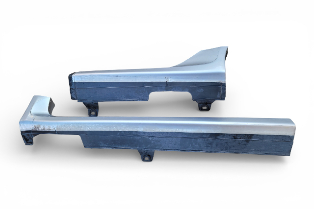 Acura TL 07-08 Rocker Panel Molding Left/Driver Silver Metallic, 71850-SEP-A21ZD, F006, OEM, 2007, 2008