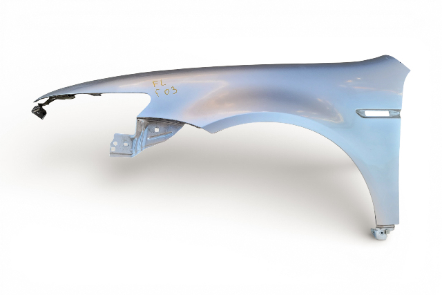 Acura TL 04-08 Fender Assembly Left/Driver Side, Silver Metallic, 04630-SEP-A91ZZ, F006, OEM, 2004, 2005, 2006, 2007, 2008