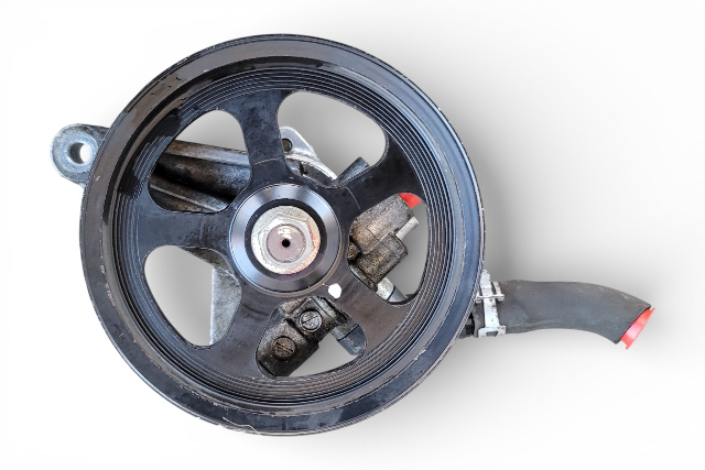 Acura TL 07-08 Type-S Power Steering Pump with Pulley 56110-RDB-A01, F006, OEM, 2007, 2008