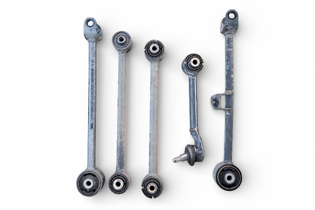 Acura TL 04-08 Rear Left Driver Suspension Control Arm Set (4) F006, OEM, 2004, 2005, 2006, 2007, 2008