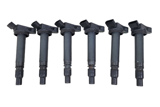 2015-2017 Lexus RC350 Ignition Igniter Coil Set(6) V6 3.5L 90919-A2005, F007, OEM, 2015, 2016, 2017