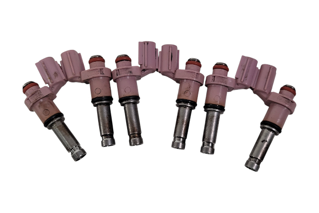 2015-2018 Lexus RC350 Fuel Injector Set Kit (6) 3.5L 6 Cylinder, 23209-31070, F007, OEM, 2015, 2016, 2017, 2018