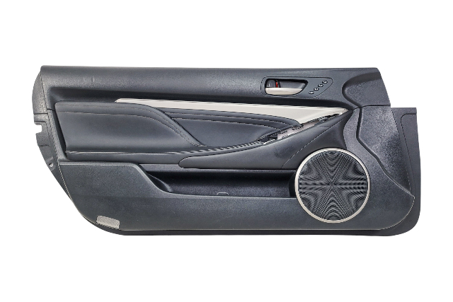 2015-2017 Lexus RC350 Front Door Panel Trim Left/Driver Black 67620-24600-C1, F007, OEM, 2015, 2016, 2017