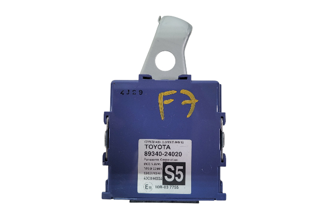 2015-2018 Lexus RC350 Park Assist Clearance Warning Module 89340-24020, F007, OEM, 2015, 2016, 2017, 2018