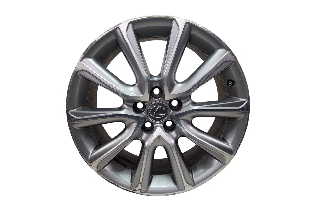 2015-2016 Lexus RC350 Disc Wheel 17in 10 Spoke #1, 42611-24550, F007, OEM, 2015, 2016