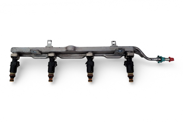 Honda Element 03-11 Fuel Injectors & Rail, Injector 2.4L 16620-RAA-A01, F008, OEM, 2003, 2004, 2005, 2006, 2007, 2008, 2009, 2010, 2011