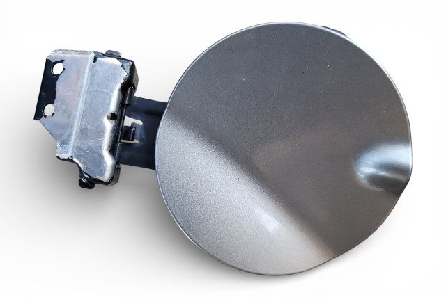 Honda Element 06-08 Fuel Filler Gas Cap Lid Silver 74420-SCV-A20ZZ, F008, OEM, 2006, 2007, 2008