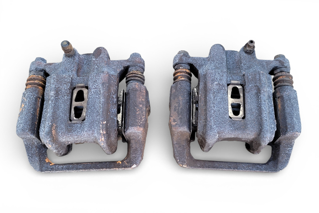 Honda Element 03-11 Brake Caliper Assembly Set, Rear Right/Left 43018-SEP-A00, F008, OEM, 2003, 2004, 2005, 2006, 2007, 2008, 2009, 2010, 2011